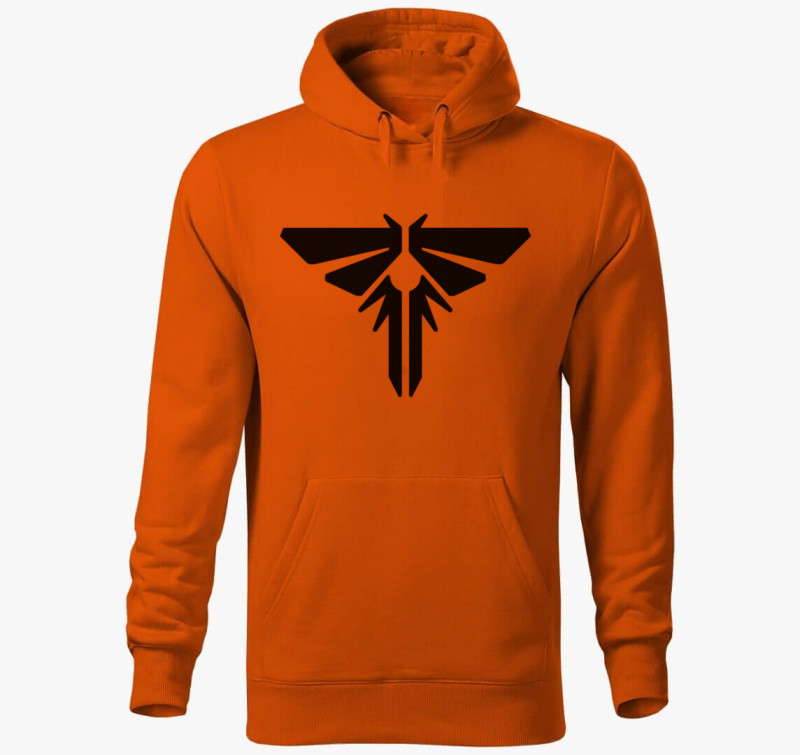 Last of Us - Firefly kapucnis pulóver — Narancssárga