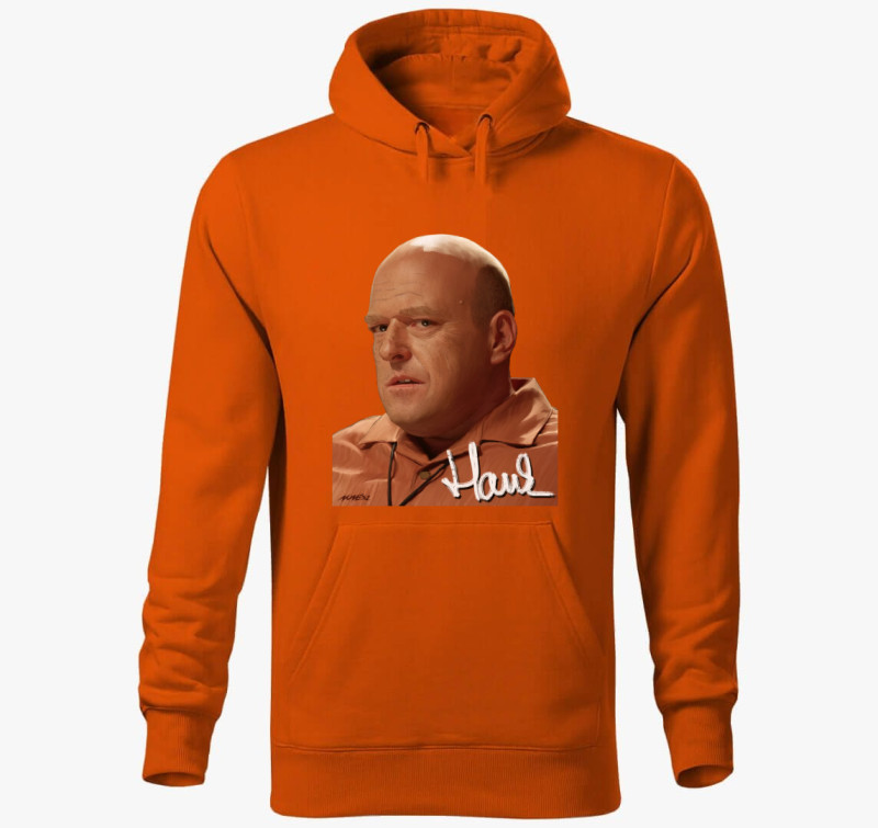 Breaking Bad - Hank kapucnis pulóver — Narancssárga