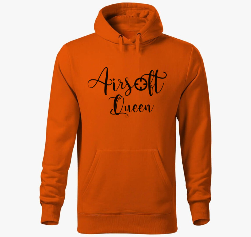 Airsoft Queen kapucnis pulóver — Narancssárga