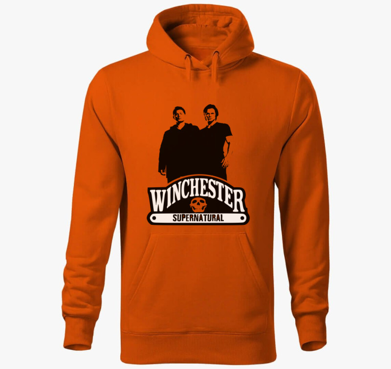 Winchesters kapucnis pulóver — Narancssárga