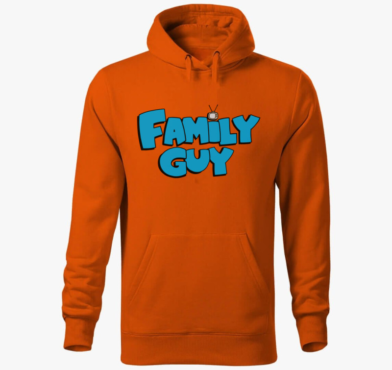 Family Guy kapucnis pulóver — Narancssárga