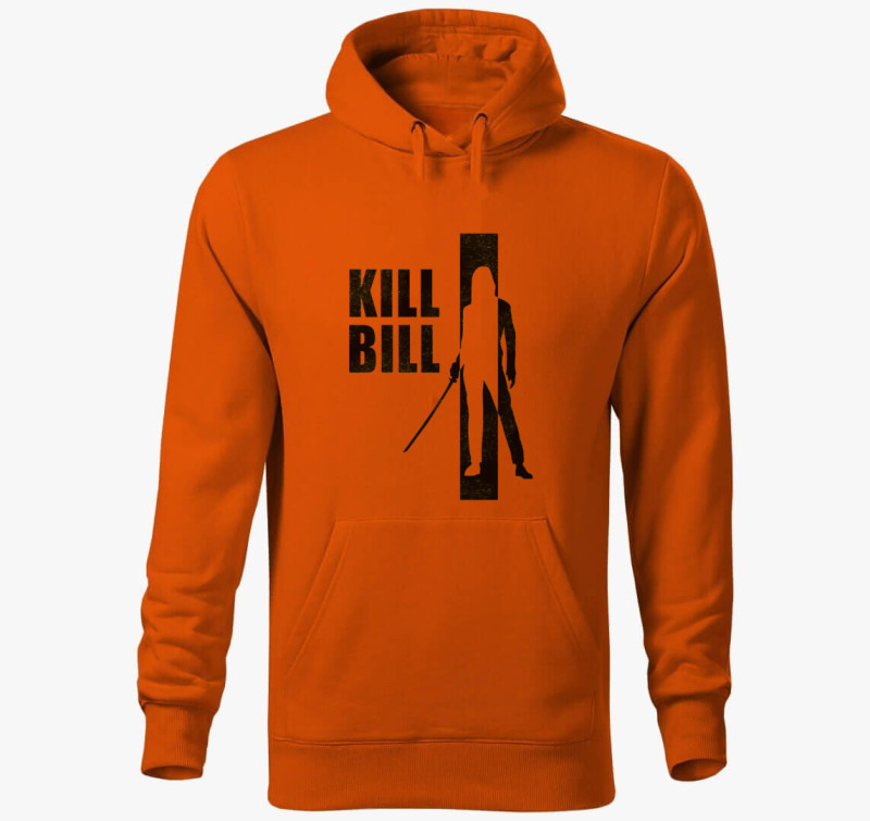 Kill Bill kapucnis pulóver — Narancssárga