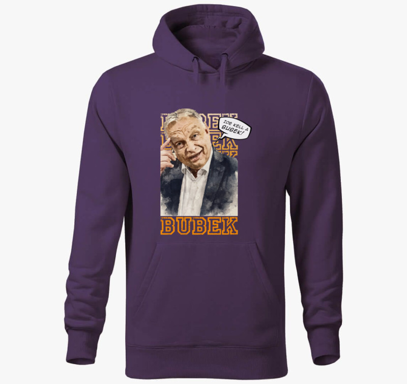 BUBEK! kapucnis pulóver — Lila