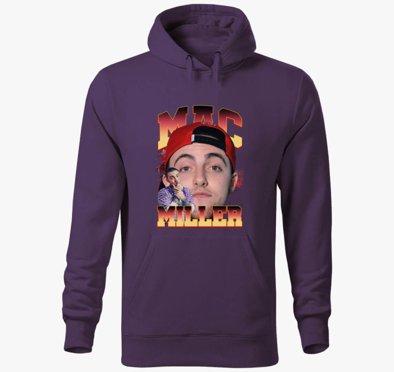 Mac Miller EZ kapucnis pulóver — Lila