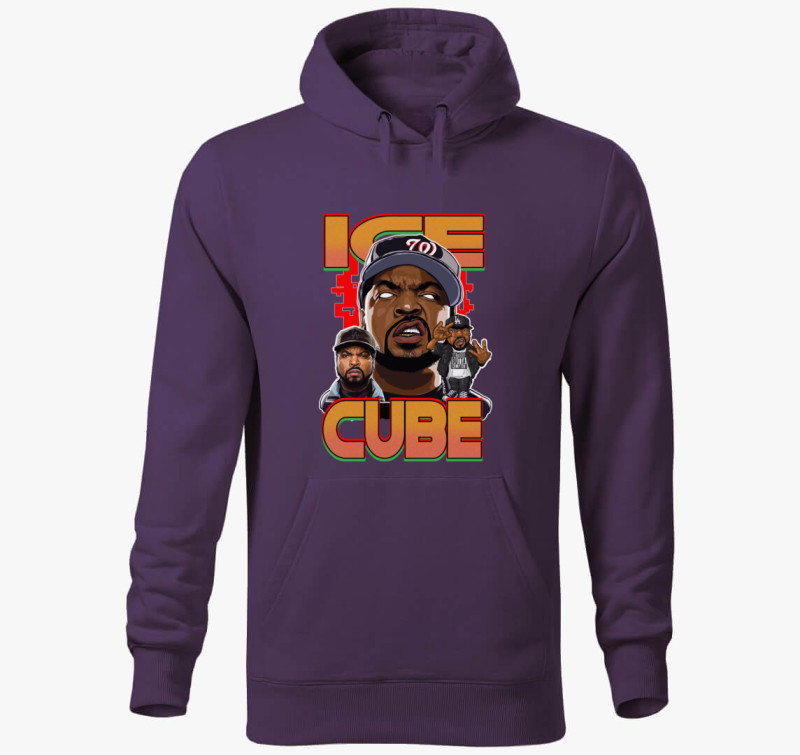 Ice Cube 2.0 kapucnis pulóver — Lila