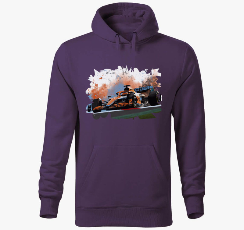 Daniel Ricciardo kapucnis pulóver — Lila