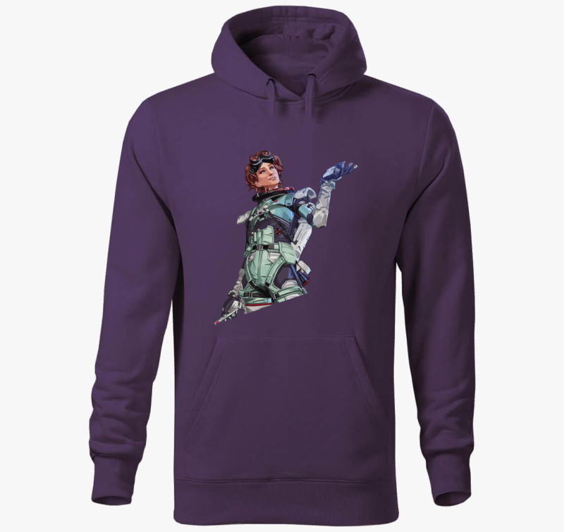 Apex Legends Horizon kapucnis pulóver — Lila