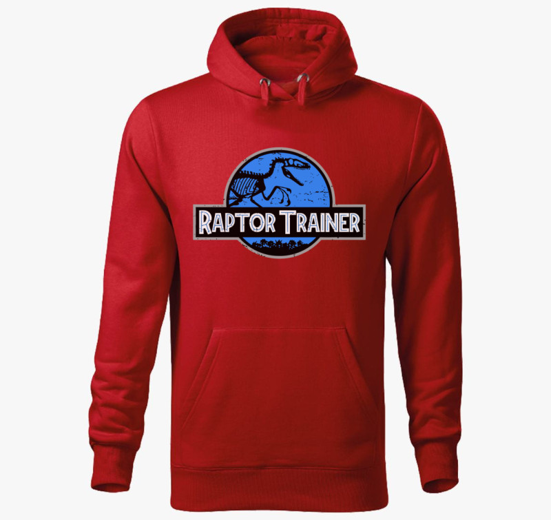 Raptor Trainer kapucnis pulóver — Piros