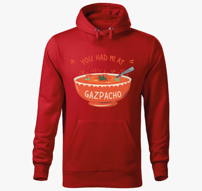 You had Gazpacho kapucnis pulóver — Piros