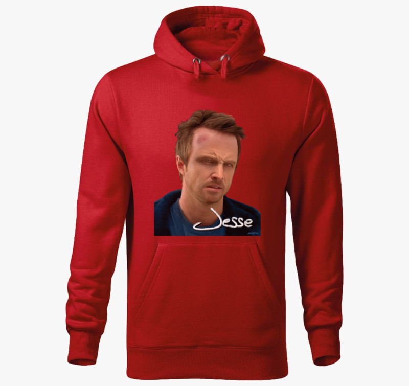 Breaking Bad - Jesse kapucnis pulóver — Piros