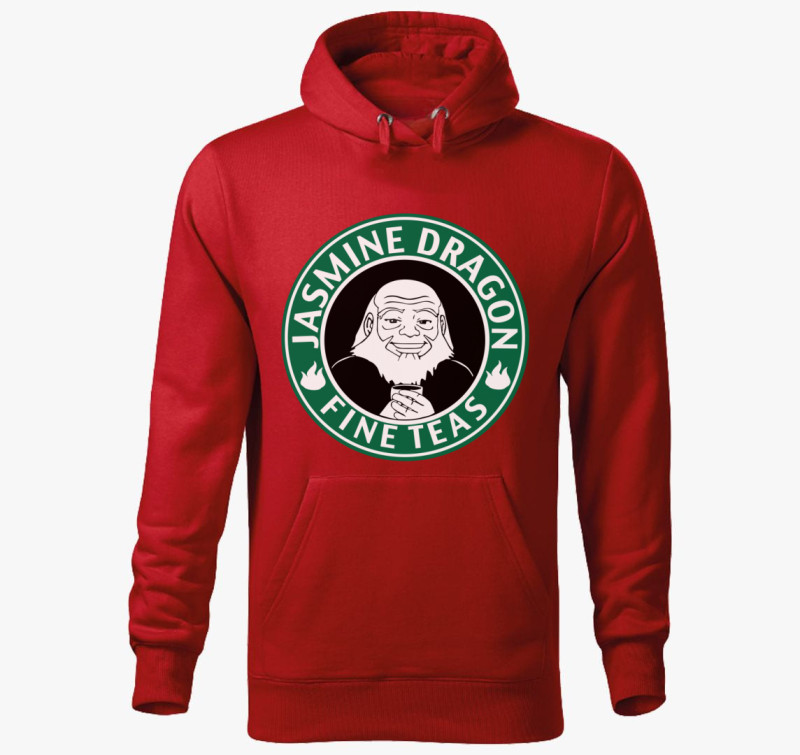 Avatar tea kapucnis pulóver — Piros