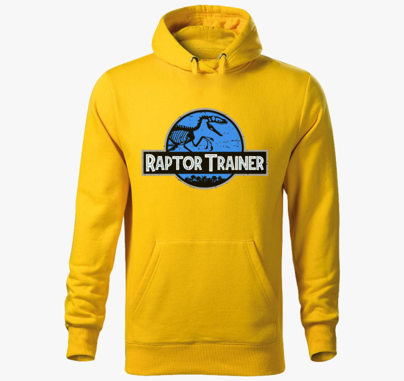 Raptor Trainer kapucnis pulóver — Sárga
