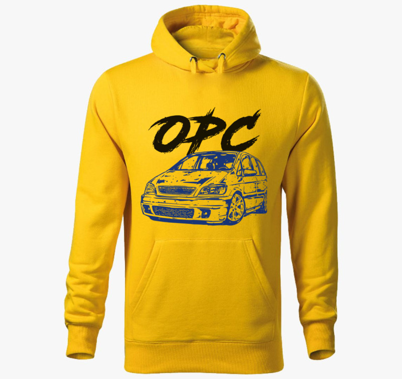 OPC kapucnis pulóver — Sárga