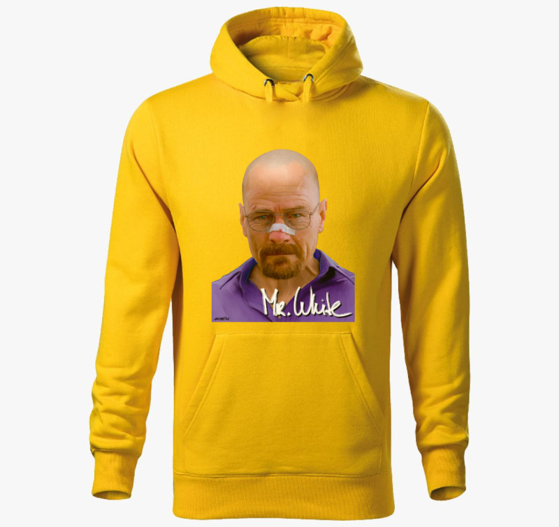 Breaking Bad - Mr White kapucnis pulóver — Sárga