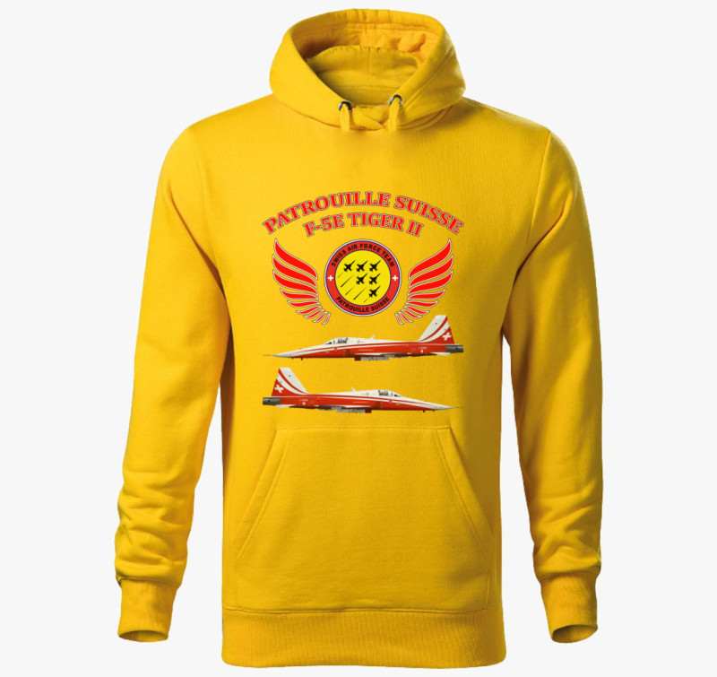 Patrouille Suisse póló — Sárga