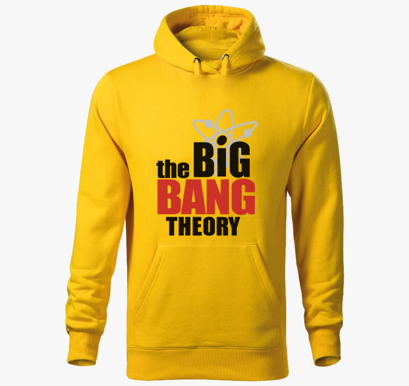 Big Bang Theory - Agymenők kapucnis pulóver — Sárga
