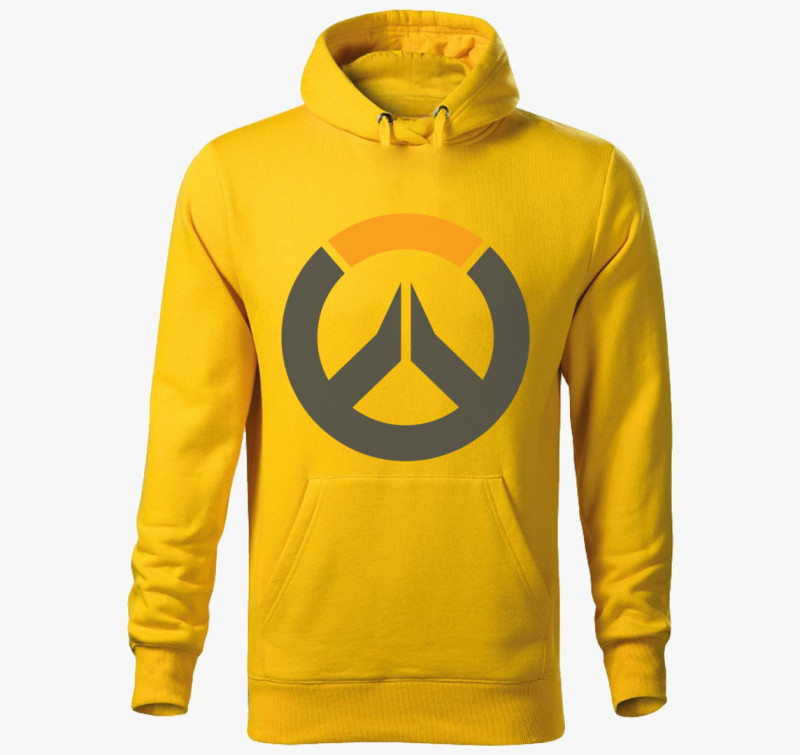 Overwatch (Jel) Gamer kapucnis pulóver — Sárga