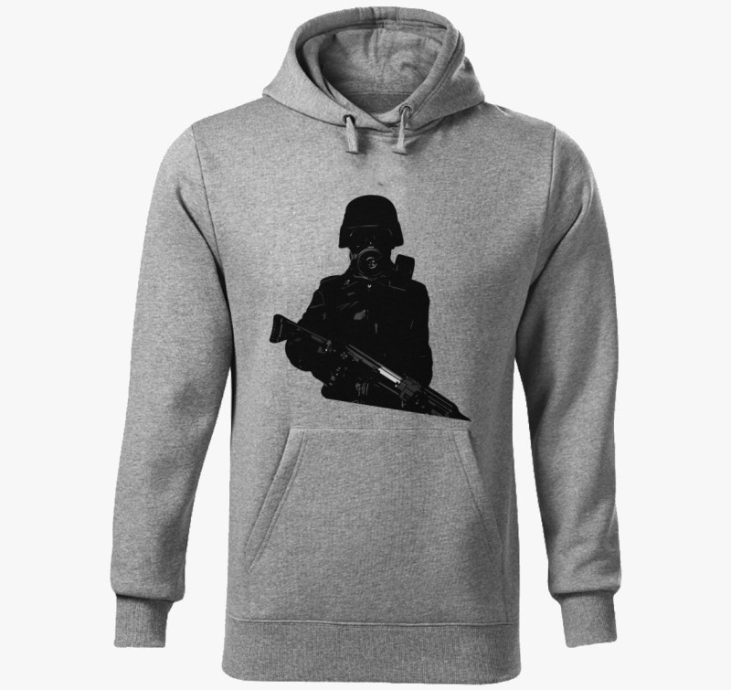 Umbrella Soldier kapucnis pulóver — Sötétszürke