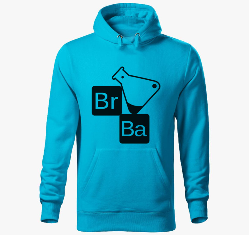 Breaking Bad art - Br Ba kapucnis pulóver — Türkiz