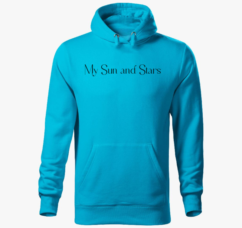 My Sun and Stars verzió2 - Trónok harca kapucnis pulóver — Türkiz