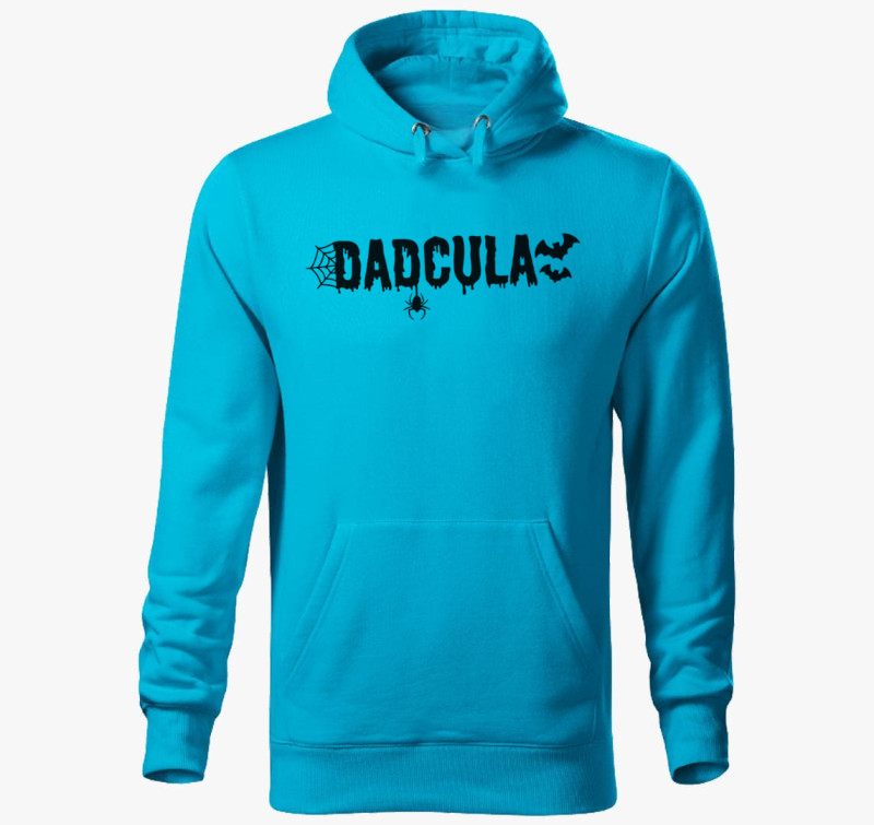 Halloween Dadcula kapucnis pulóver — Türkiz
