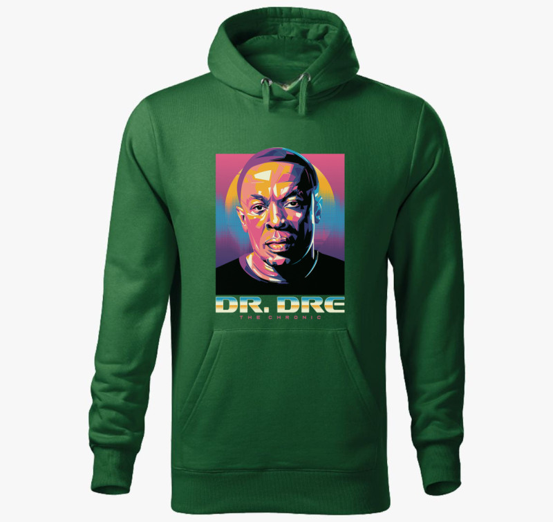 Dr. Dre kapucnis pulóver — Üvegzöld