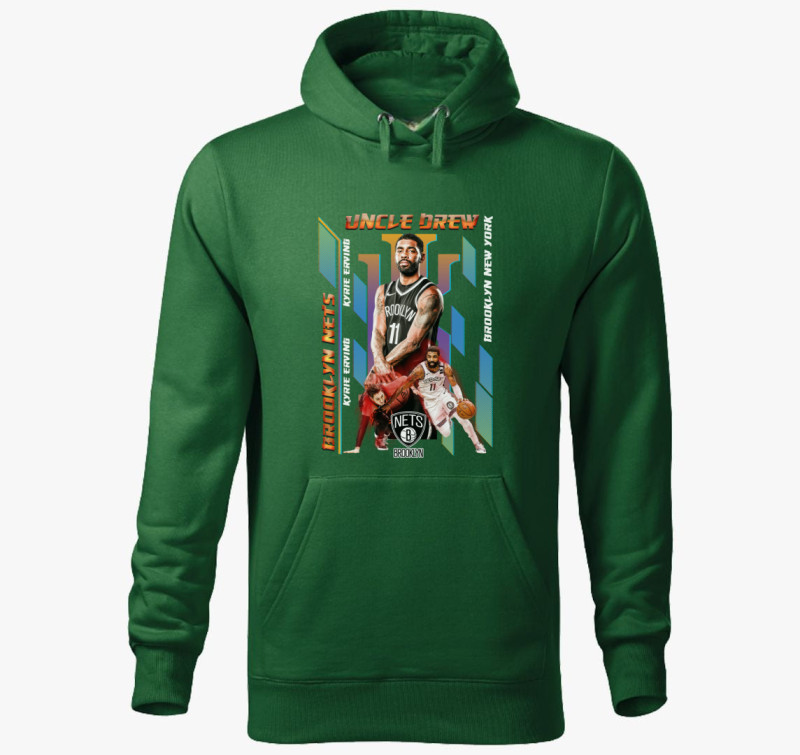 Uncle Drew kapucnis pulóver — Üvegzöld