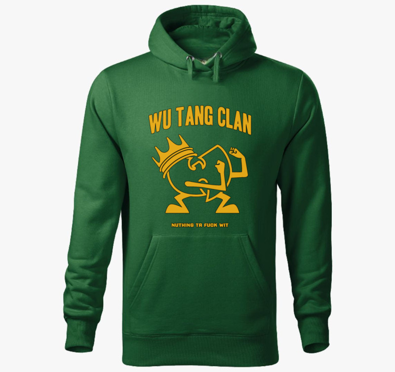 Wu Tang Clan kapucnis pulóver — Üvegzöld