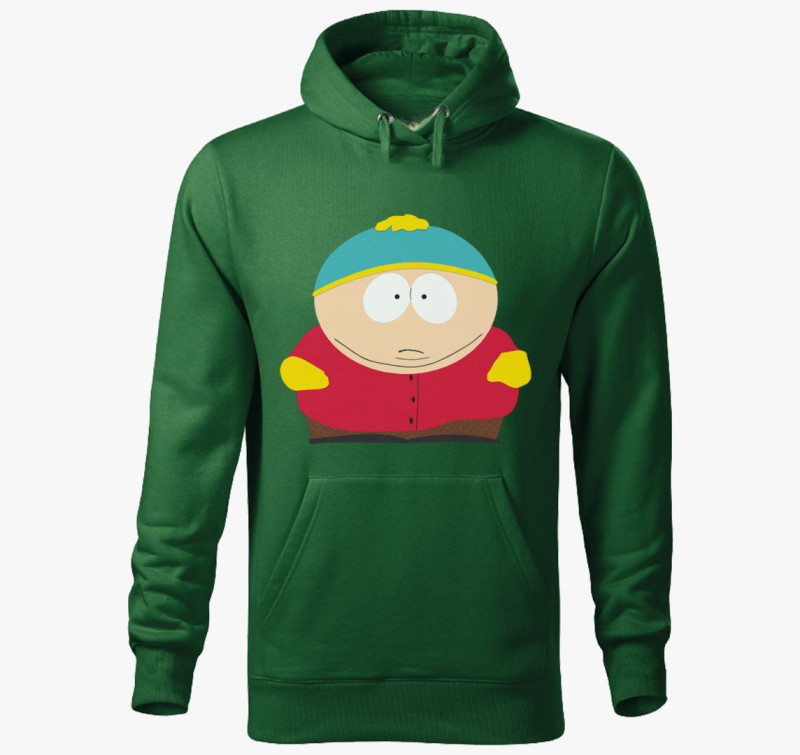 Eric Cartman - South Park kapucnis pulóver — Üvegzöld
