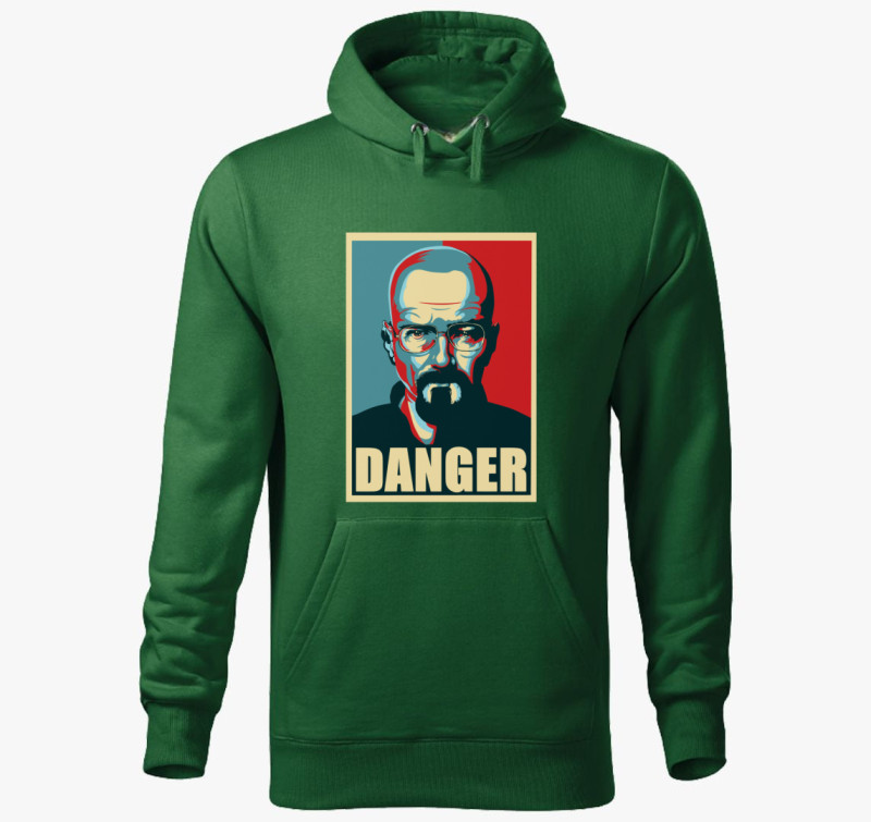 Breaking bad kapucnis pulóver — Üvegzöld