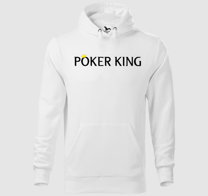 Poker king  kapucnis pulóver
