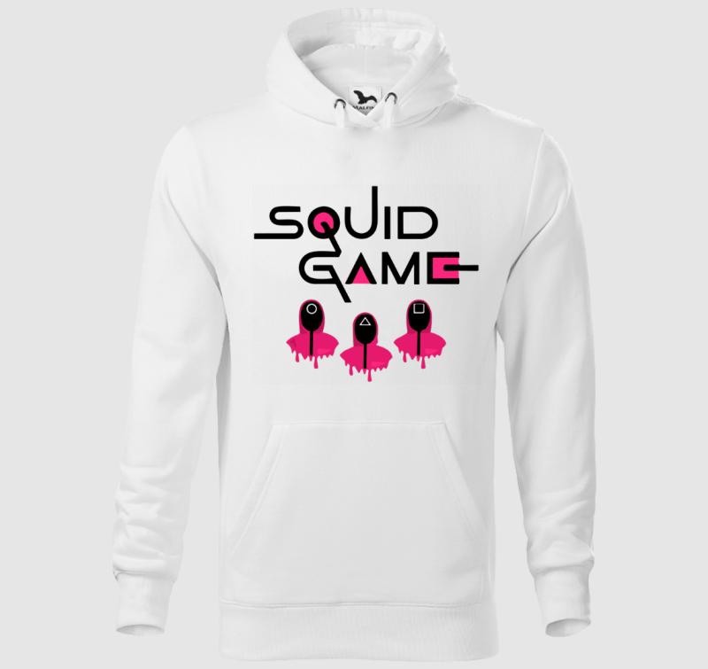 Squid game feliratú  kapucnis pulóver
