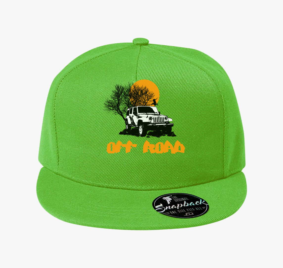 Off Road baseball sapka — Almazöld