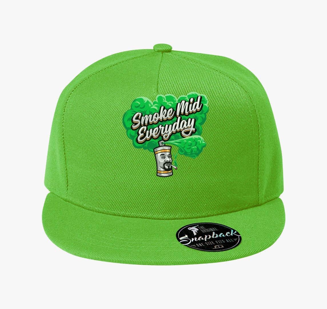 Smoke Mid Everyday baseball sapka — Almazöld