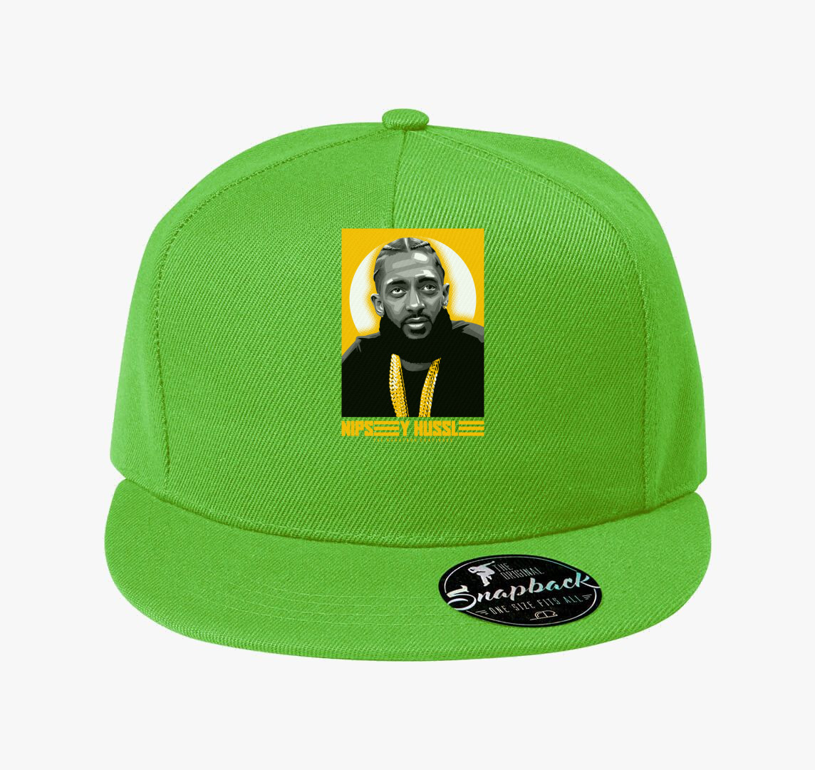 Nipsey Hussle baseball sapka — Almazöld