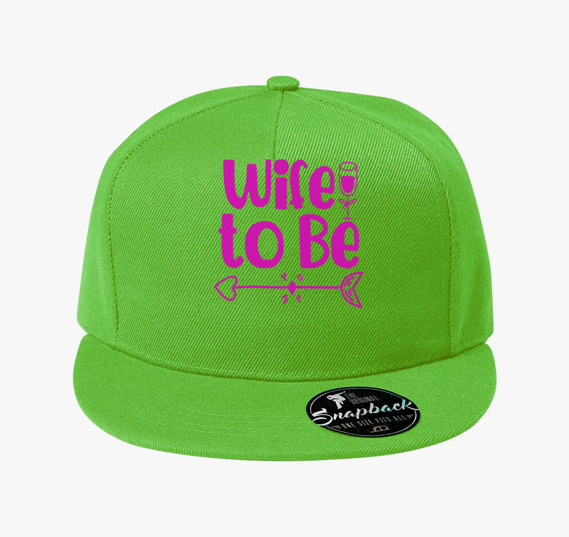 Wife to be pink baseball sapka — Almazöld
