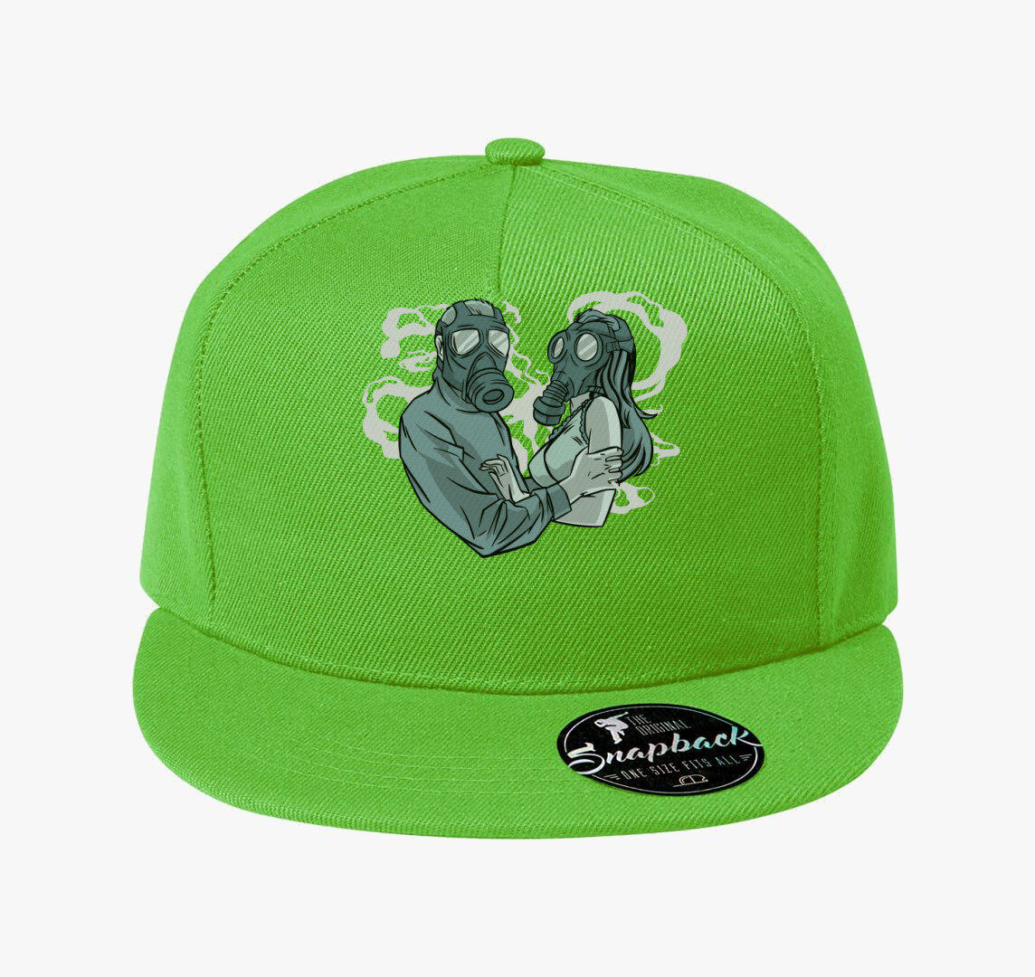 Anti-social Love baseball sapka — Almazöld