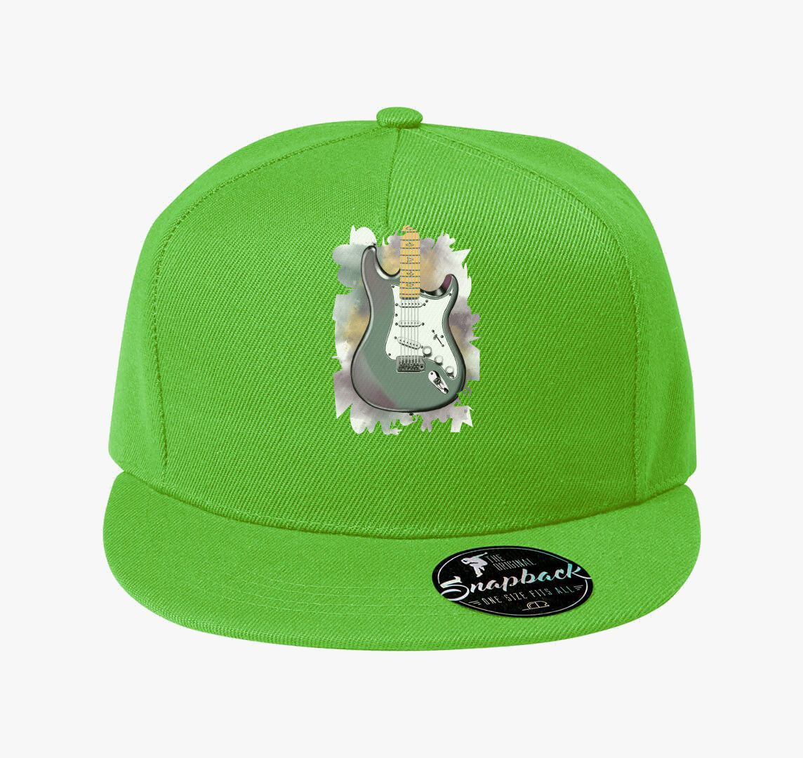 John Mayer Lunar Ice gitár baseball sapka — Almazöld