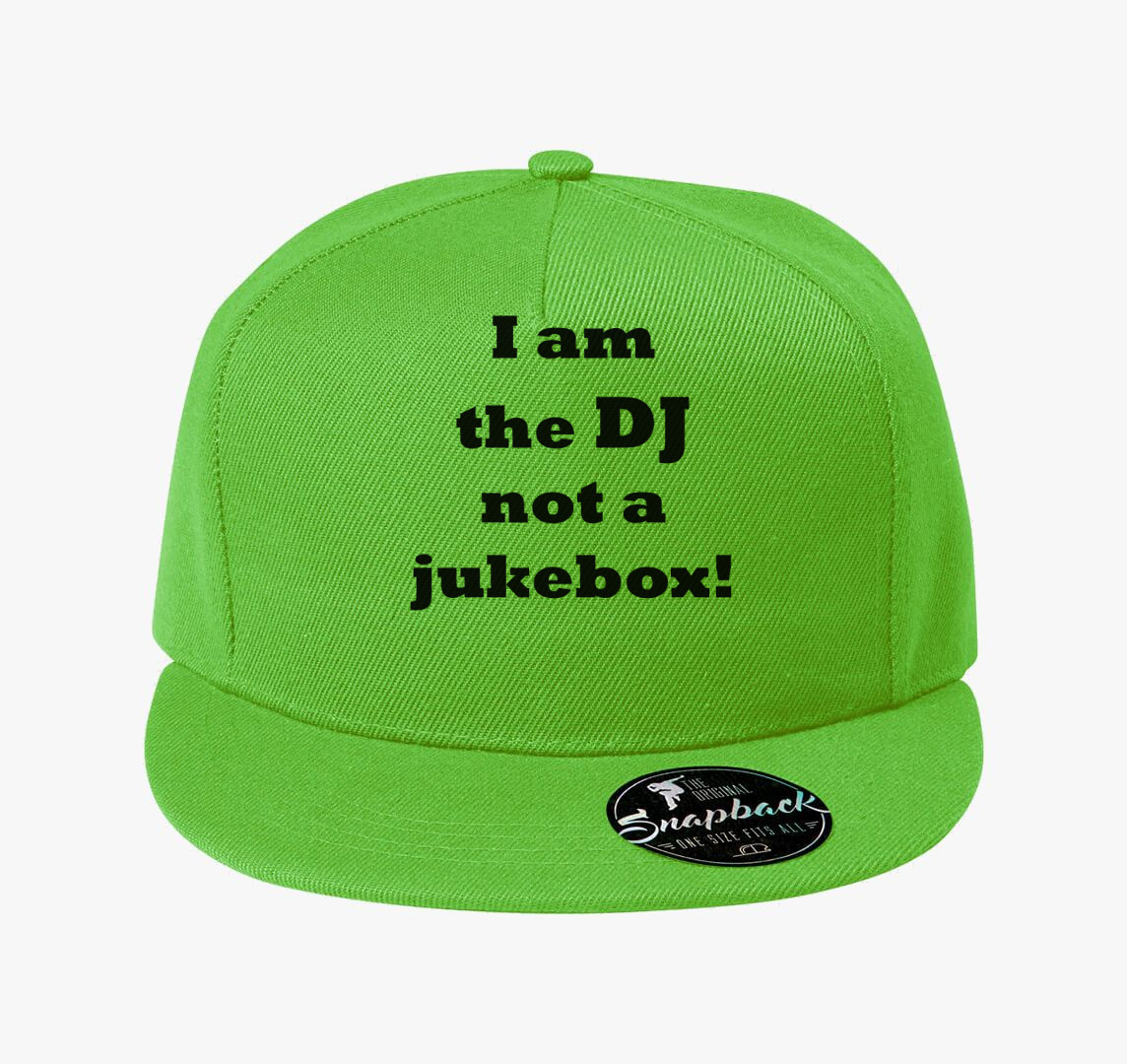 DJ jukebox baseball sapka — Almazöld