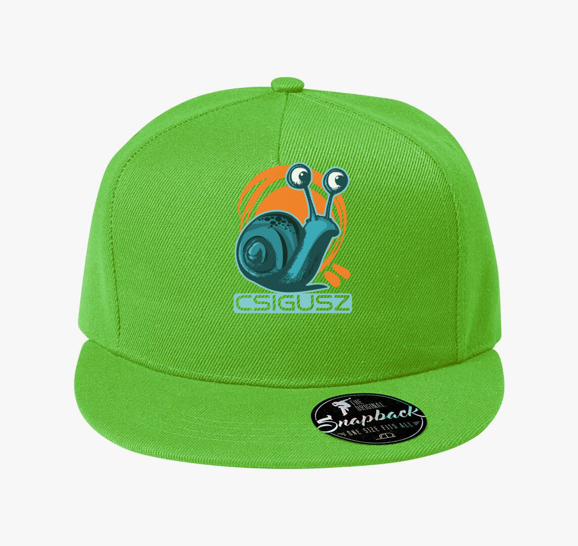 Csigás baseball sapka — Almazöld