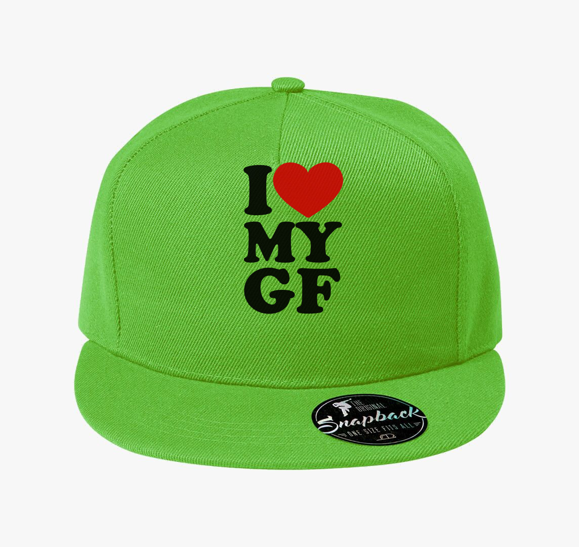 I love my gf baseball sapka — Almazöld