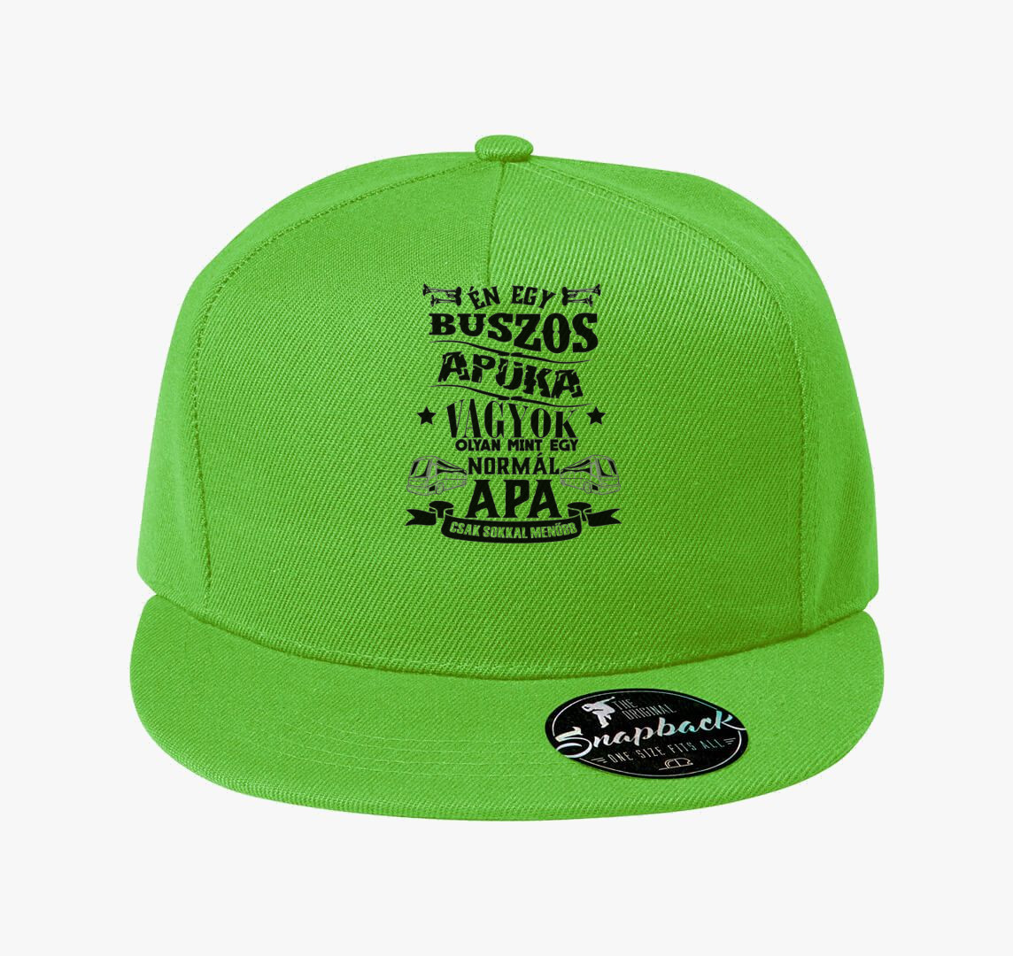 Buszos apuka baseball sapka — Almazöld