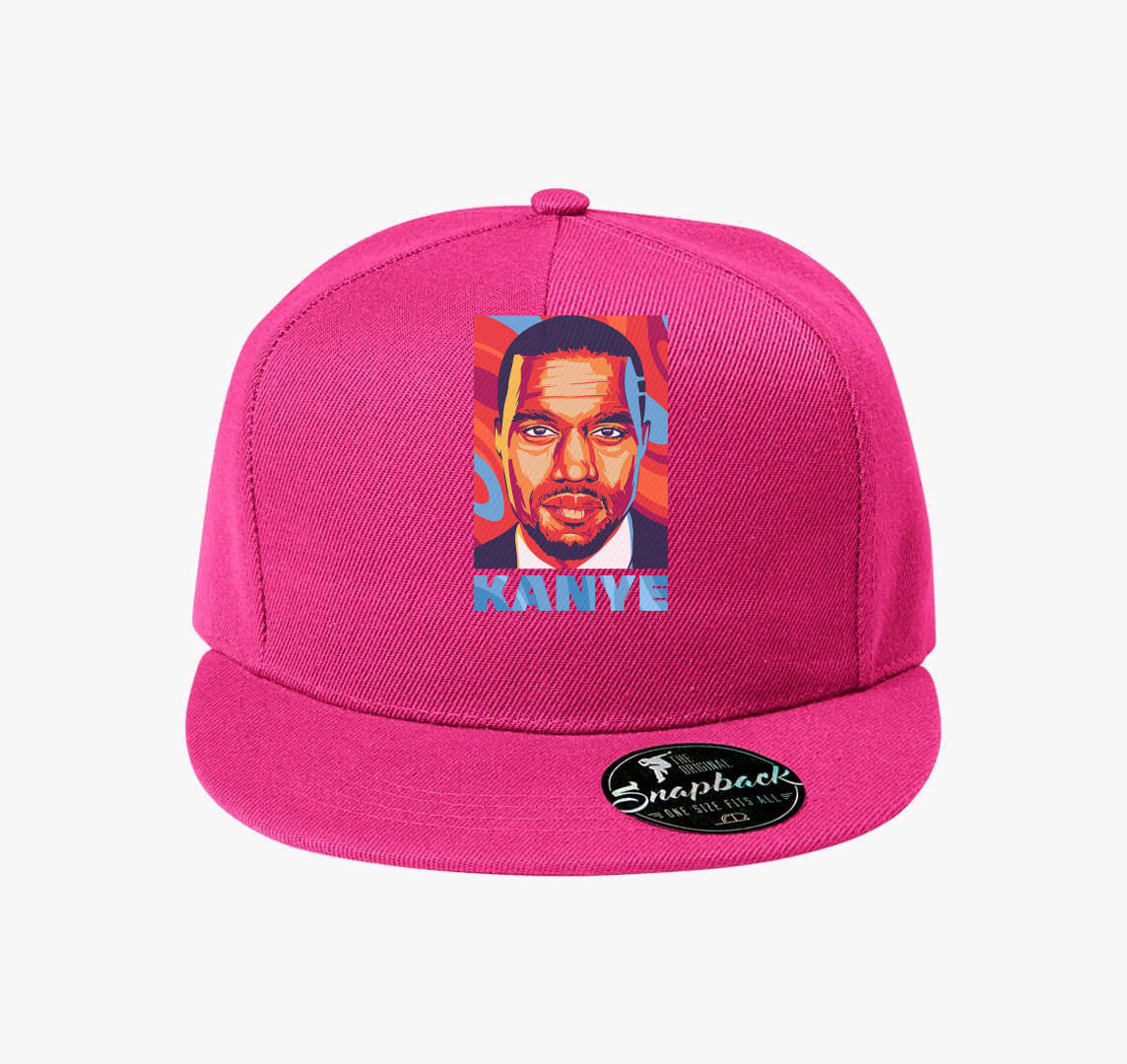 Kanye West baseball sapka — Bíborszín