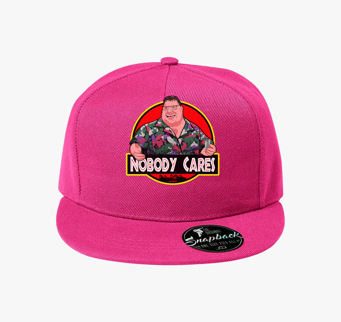 Nobody Cares baseball sapka — Bíborszín