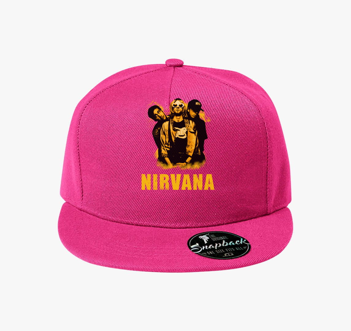 Nirvana baseball sapka — Bíborszín