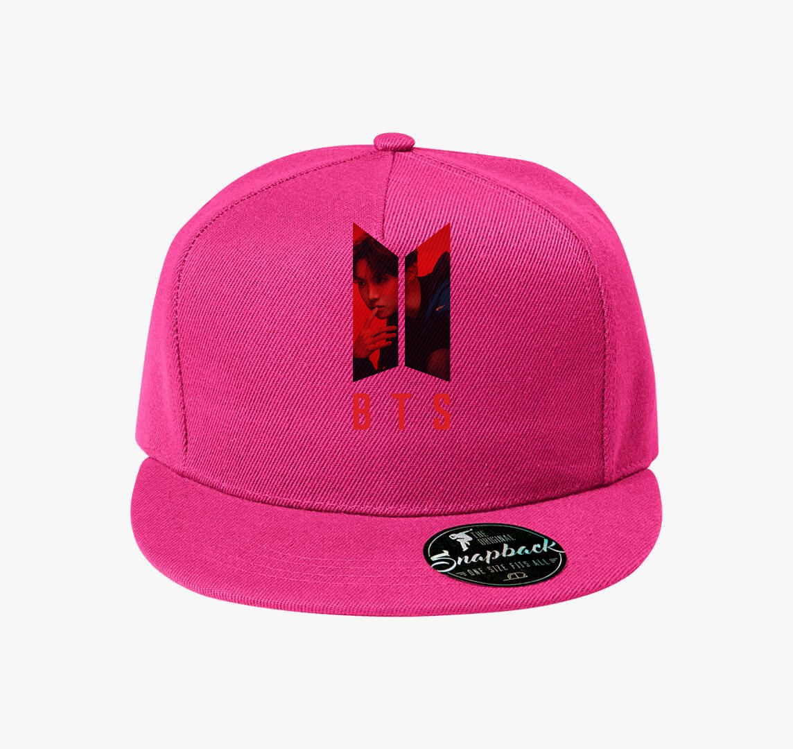 Bts-Jhope baseball sapka — Bíborszín