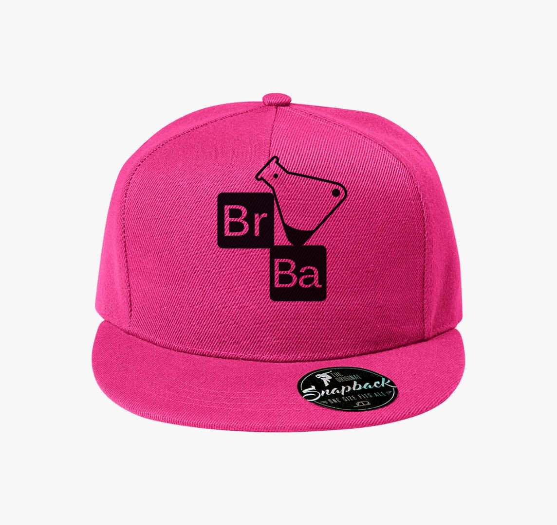 Breaking Bad art - Br Ba baseball sapka — Bíborszín
