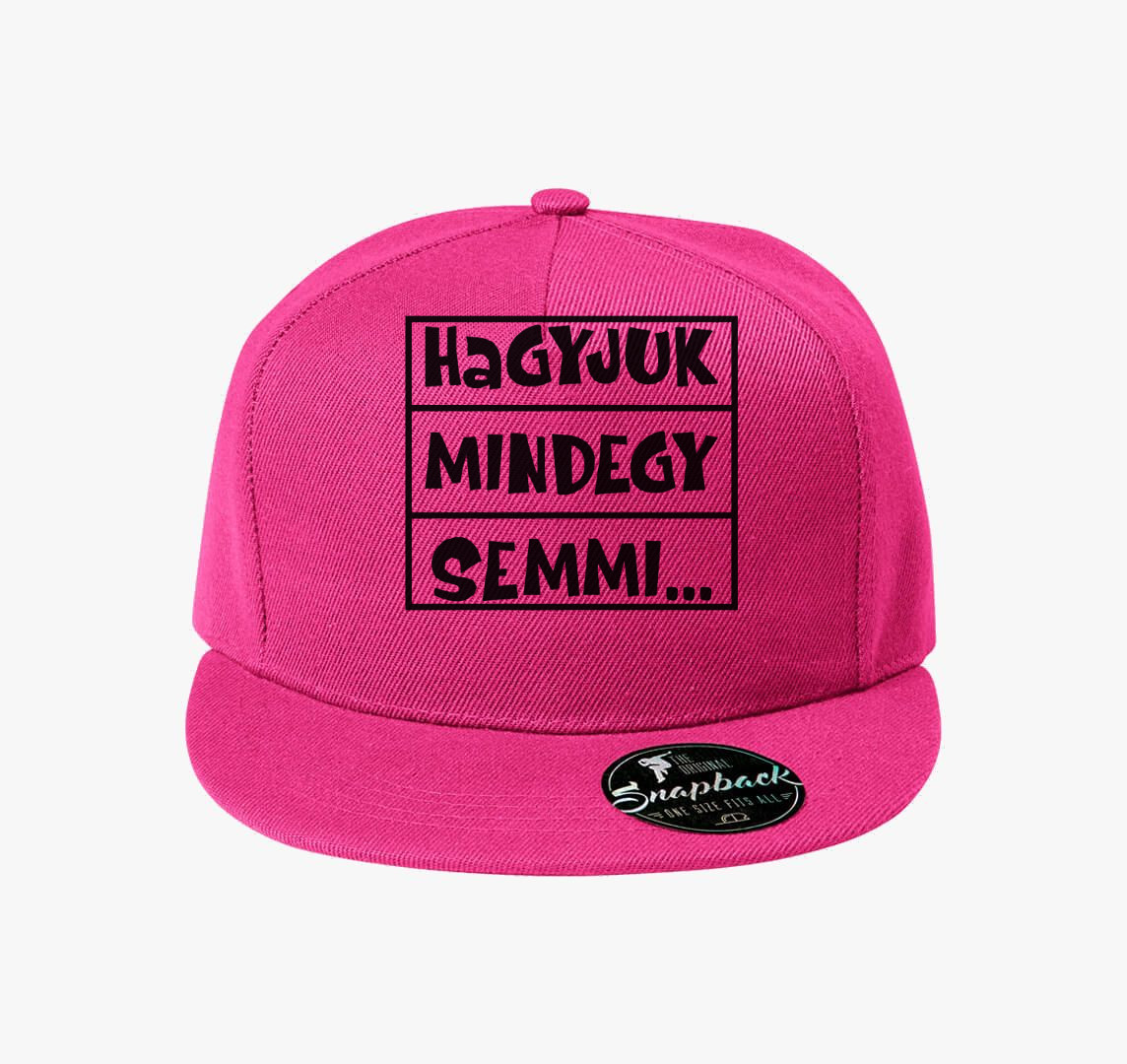 Duzzogós baseball sapka — Bíborszín