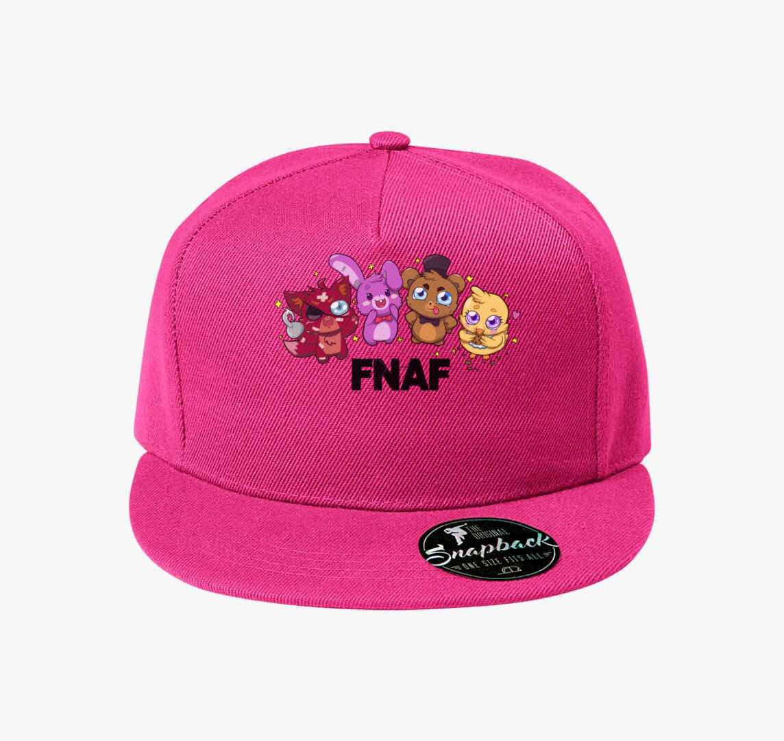 FNAF karakterek csibi art baseball sapka — Bíborszín