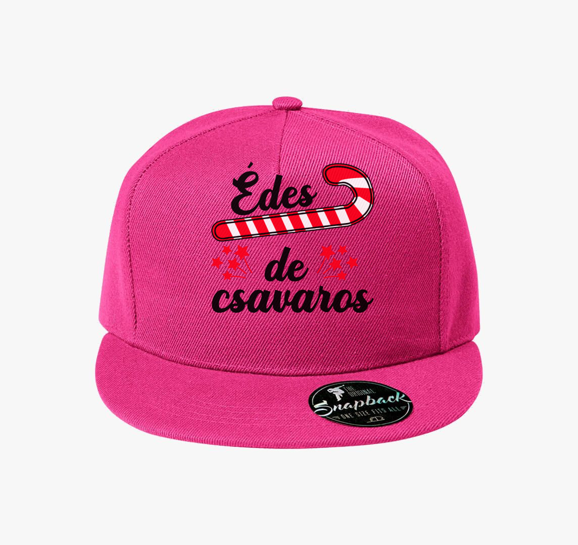 Édes de csavaros baseball sapka — Bíborszín